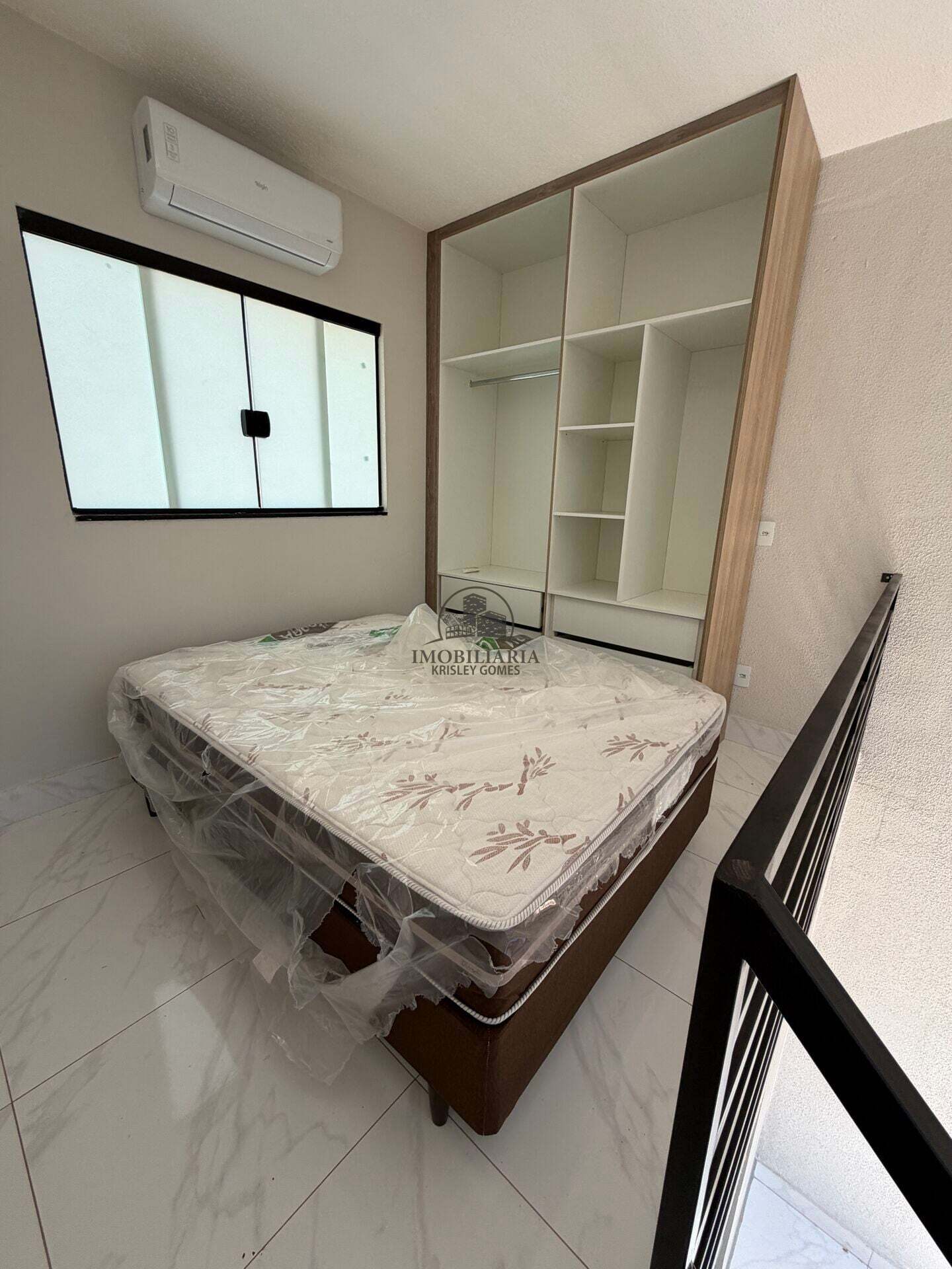 Quarto climatizado do loft